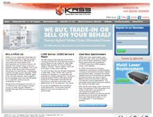 Tablet Screenshot of krssltd.com